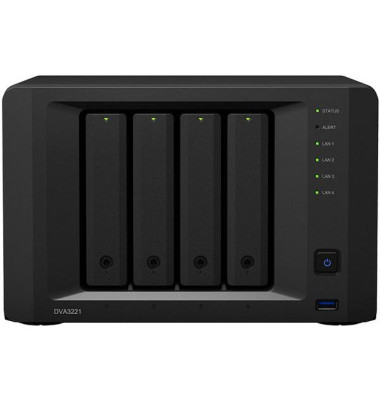 Synology DVA3221 DESKTOP-NVR 4bay KI