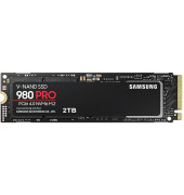 interne Festplatte 980 PRO MZ-V8P2T0BW, schwarz, M.2 2280, 2 TB, SSD