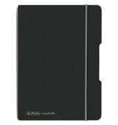 Notizbuch 50033782, my.book, schwarz, A6, punktkariert, 80g, 40 Blatt / 80 Seiten