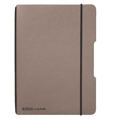 Notizbuch 50033799, my.book flex, beige, A6, punktkariert, 80g, 40 Blatt / 80 Seiten