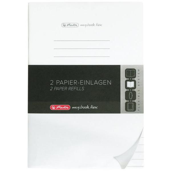 5 Stück Herlitz Refill flex A4 2x40 Blatt liniert FSC Mix 4008110262369 Herlitz