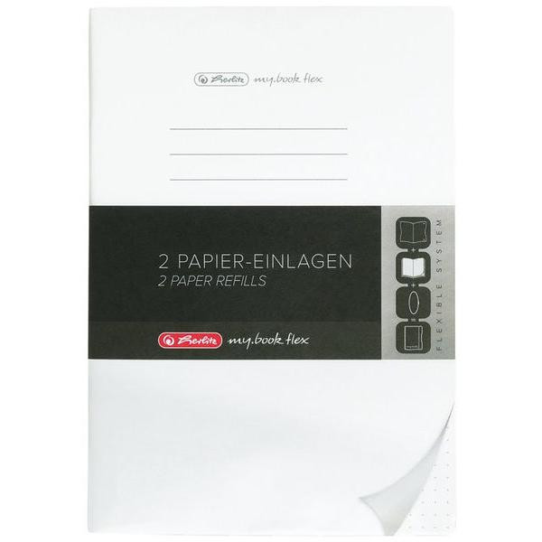 5 Stück Herlitz Refill flex A4 2x40 Blatt punktiert FSC Mix 4008110260440 Herlitz