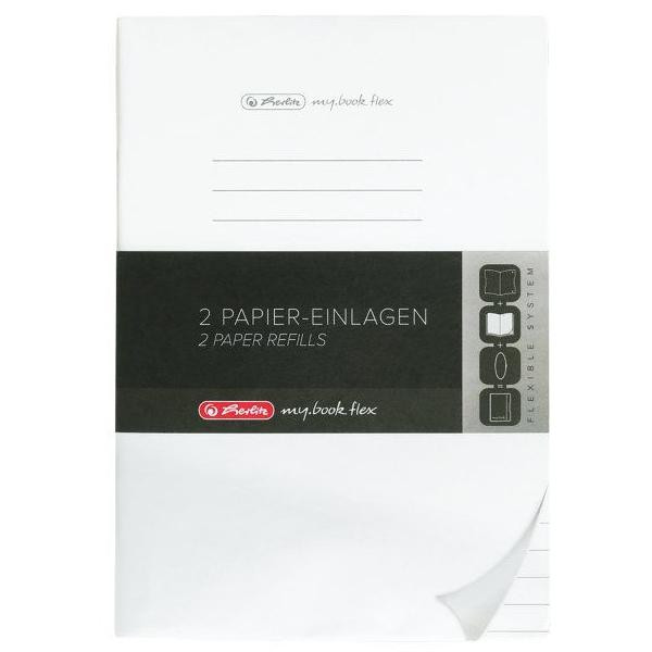 4008110262499 - Notizbuch 50034123 mybook flex weiß A5 liniert 80g 80 Blatt   160 Seiten 4008110262499 Herlitz