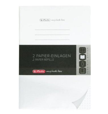 Herlitz Refill flex A5 2x40 Blatt punktiert FSC Mix