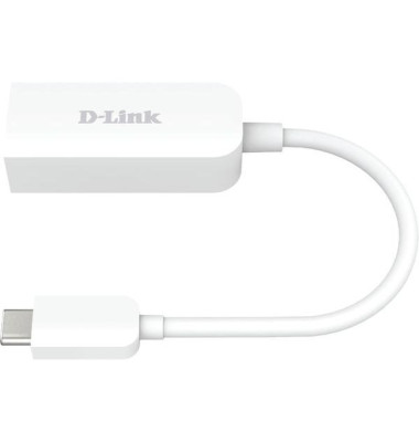 D-Link DUB-E250 USB-C nach 2.5GBit Ethernet Adapter retail D-Link DUB-E250 USB-C nach 2.5GBit Ethernet Adapter retail