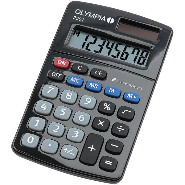 4030152401857 - 2501 Taschenrechner Desktop Einfacher Taschenrechner Schwarz 4030152401857 - 2501 Taschenrechner Desktop Einfacher Taschenrechner Schwarz