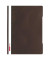Schnellhefter Quality 50020799, A4, dunkelbraun, Polypropylen (PP), Vorderdeckel transparent