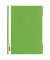 Schnellhefter Quality 50020768, A4, hellgrün, Polypropylen, Vorderdeckel transparent