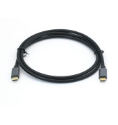 USB-Kabel 128353, 0,5m, USB-C auf USB-C, schwarz