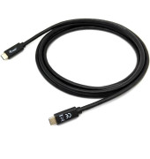 USB-Kabel 128347, 2m, USB-C auf USB-C, schwarz