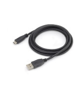 USB-Kabel 128885, 2m, USB-A 2.0 auf USB-C, schwarz