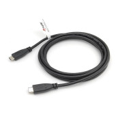 USB-Kabel 128887, 2m, USB-C auf USB-C, schwarz