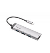 USB-C Verbatim Multiport HUB 4-Port USB 3.2 GEN 1Type A