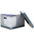 Archivbox Bankers Box 01810-FFEU, A4, grau/wei&szlig;, Karton