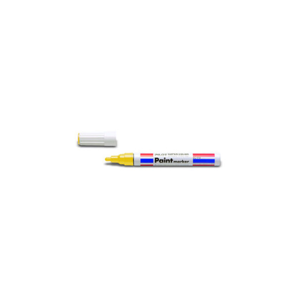 12 Stück Pilot Lackmarker SUPER COLOR, SC-PM-Y, Stift, gelb, 2mm Rundspitze 4902505161131 Pilot