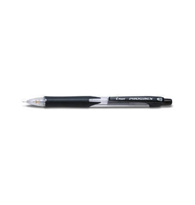 Druckbleistift Progrex BEGREEN, 3071701, H&auml;rte HB, 0,5mm, schwarz, mit Radiergummi