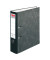 Ordner maX.file nature pocket 10900256, A4 80mm breit Karton Wolkenmarmor schwarz