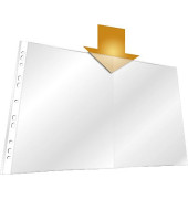 Prospekth&uuml;llen 267119, A3 quer klar seidenmatt, oben offen, 0,06mm