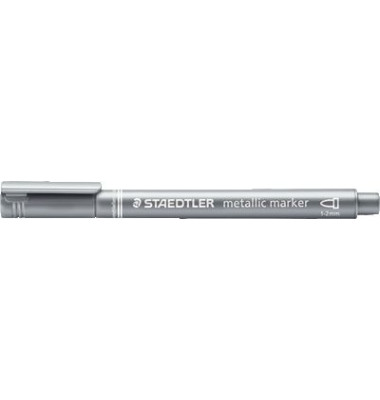 STAEDTLER 8323-81 1,2mm Lackmalstift Metallic silber
