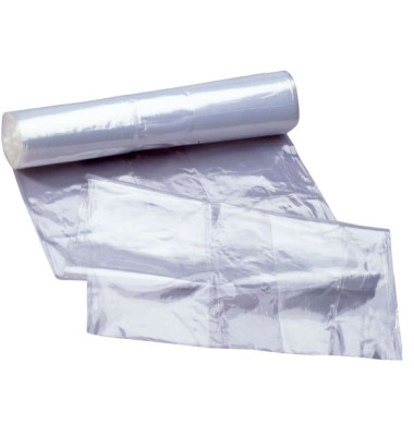 Müllsäcke 995 Müllsack 60 Liter transparent, transparent, 60 Liter, offen