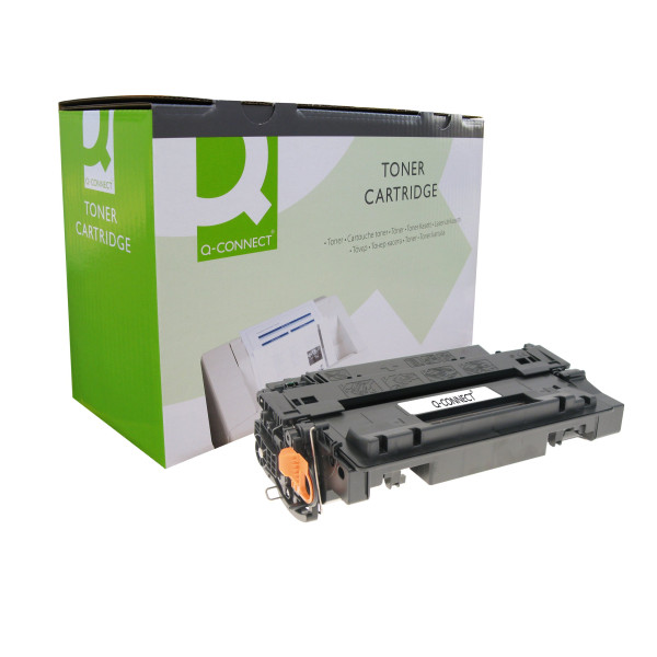 5705831147249 - Toner q-connect compatible hp ce255a para laserjet p3015   p3015d   3015dn   3015x -6000pag- negro