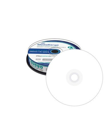 DVD-Rohlinge MR468 DVD+R, 8,5 GB, Spindel 