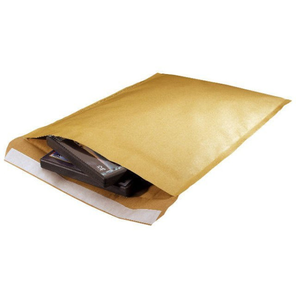 10 Stück MailMedia Papierpolstertaschen SUMO 20/K, 30000895, innen 345x470mm, braun 4011839106159 MailMedia
