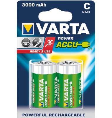 Akkus Recharge Accu Power, C / Mignon / HR14, 1,2 Volt