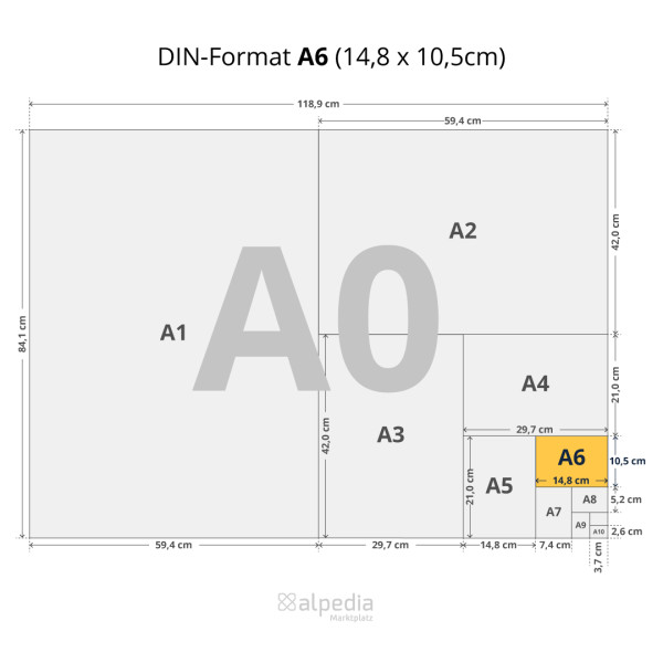4003273013926 - Karteikarten 102260100 weiß A6 liniert 180g  4003273013926 100 Stück