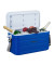 Kühlbox 20 Liter, blau, mit Tragegurt, 52,5x26,5x29cm (BxLxH)