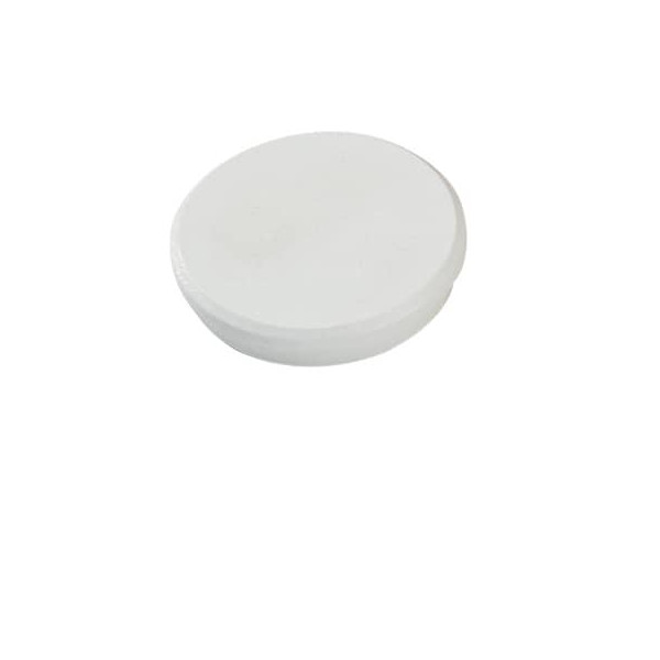 10 Stück Dahle Haftmagnet 95432-21013, Rund, 32mm Ø, weiß, 800g 4007885914329 Dahle 4 Stück