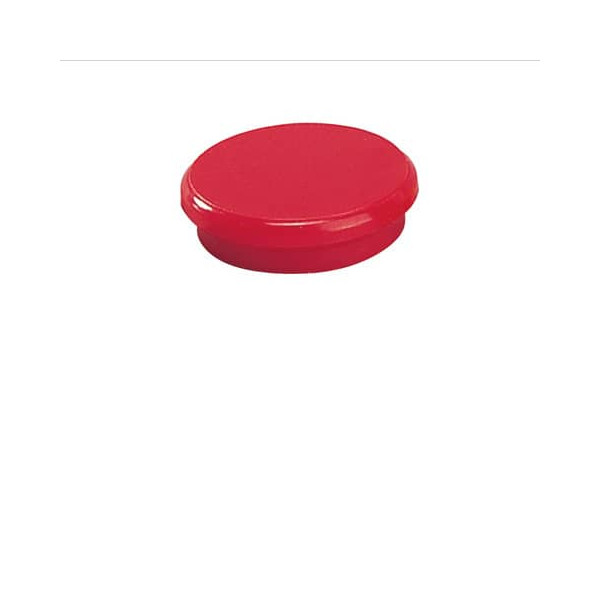 10 Stück Dahle Haftmagnet 95424-20994, Rund, 24mm Ø, rot, 300g 4007885934242 Dahle 6 Stück