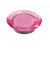 Haftmagnet 95430-01911, Zylinder, 30mm &Oslash;, transparent rot, 300g