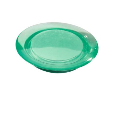 Haftmagnete 95440-01918 rund 40x10mm (ØxH) transparent grün 300g Haftkraft 4 Stück
