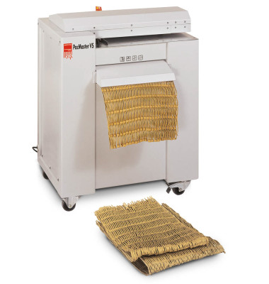 Karton-Aktenvernichter PacMaster VS 4 x 110 mm Perforationsschnitt