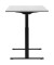 Sitz-Steh-Schreibtisch E-Table, elektrisch höhenverstellbar, 70-120cm (H), 120x80cm (BxT), rechteckig, lichtgrau / schwarz