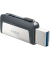 USB-Stick Ultra Dual Drive SDDDC2-128G-G46, silber/grau, USB 3.1, 128 GB