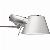 Schreibtischlampe MAULrock 823 41 95, Energiesparlampe, mit Standfuß, silber