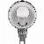 Schreibtischlampe MAULrock 823 41 95, Energiesparlampe, mit Standfuß, silber