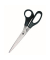 Schere 21,5cm schwarz rund