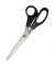 Schere 21,5cm schwarz rund