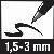 Permanentmarker 8300, 4-8300002, St&uuml;ck, rot, 1,5-3mm Rundspitze