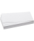 Moderationskarten UMZ102009, 20,5x9,5cm, rechteckig, 130g, weiß 