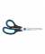 Universalschere Easy Grip, Edelstahl, rostfrei, 21cm, Linkshänder, schwarz-blau