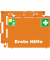 Erste-Hilfe-Koffer MT-CD Standard orange gefüllt DIN 13169