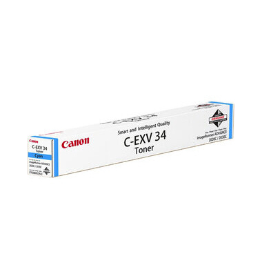 Toner 3783B002 (C-EXV34), cyan, ca. 19000 Seiten