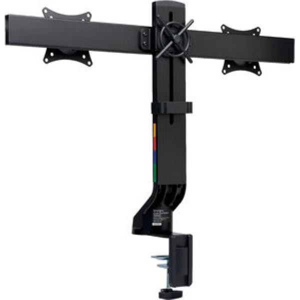 0085896555131 - SmartFit Platzsparender Ergonomischer Dual Monitorarm K55513WW Höhenverstellbar Bis zu 27? 735 x 145 x 180 mm Schwarz