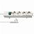 Steckdosenleiste 1153120100 Comfort-Line Plus, 4-fach, wei&szlig;