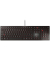 PC-Tastatur KC 6000 SLIM JK-1600DE-2, mit Kabel (USB), Sondertasten, schwarz