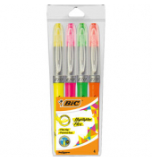 Textmarker Highlighter Flex, 950470, Etui, 4-farbig sortiert, 1-4mm Keilspitze